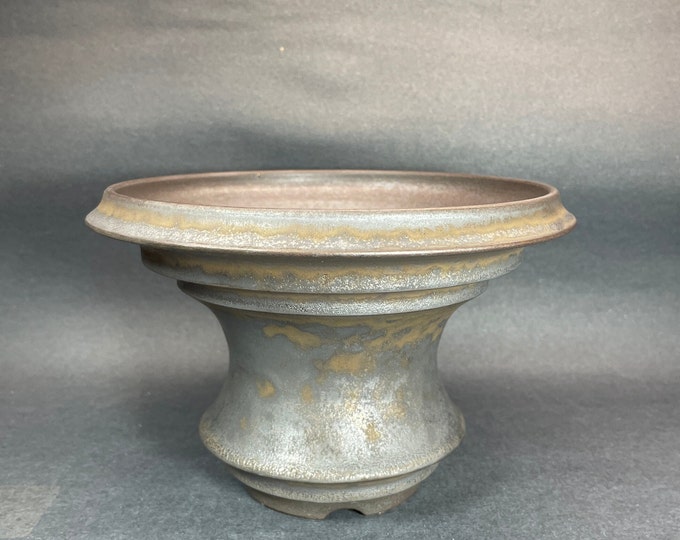 7.25inch W* 5.5inchH/ High quality handmade ceramic pottery/Succulent Pot/Handmade Pot/Caudex Pot/Ceramic Pot/Planters/Black Pots/Cactus Pot