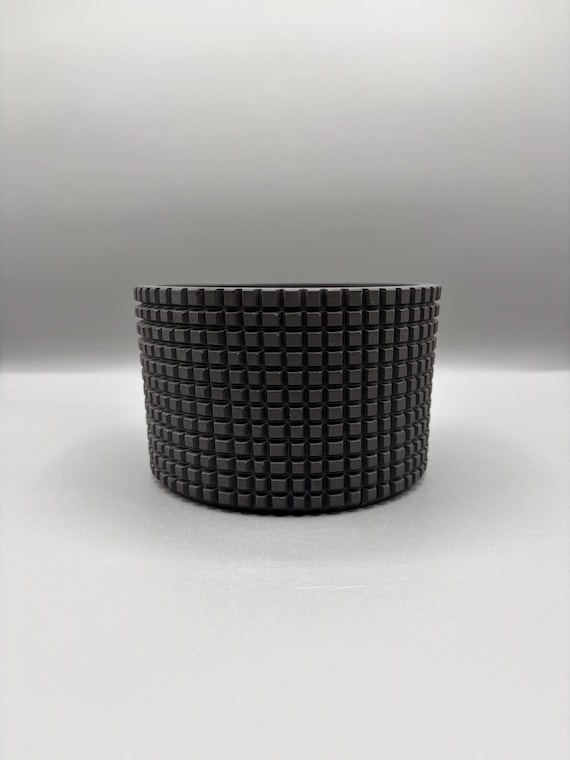 5.5 inch W* 3.5 inch H/ High quality handmade ceramic pottery/Succulent Pot/Handmade Pot/Caudex Pot/Ceramic Pot/Planter/Black Pot