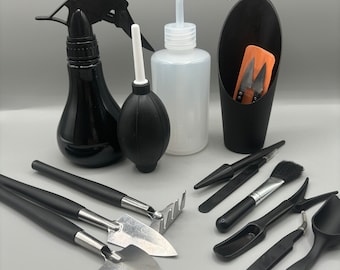 14 pieces garden tools kits with free garden mat