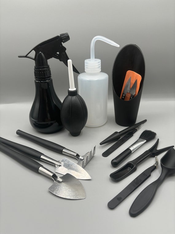 14 pieces garden tools kits with free garden mat