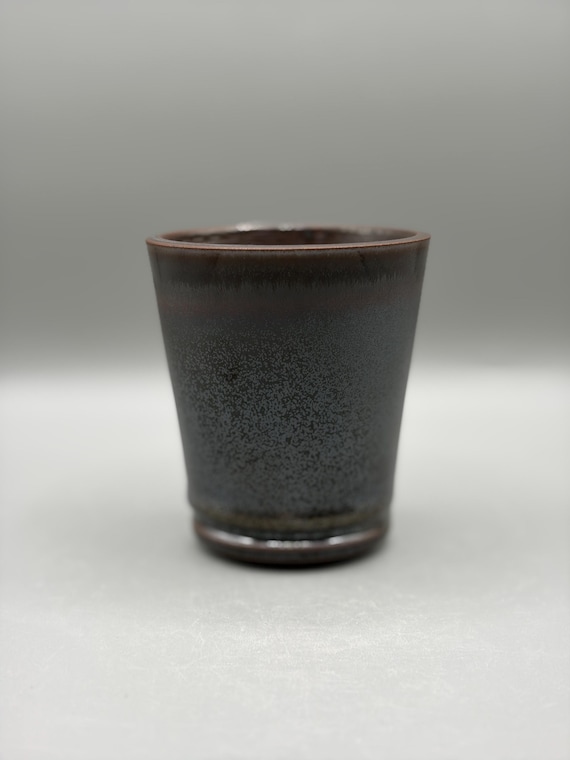3 inch W* 3.75 inch H/ Smoke Mocha Planter/ High Quality Handmand Pottery/Caudex Planter/Collector Pot/Caudiciform Planter