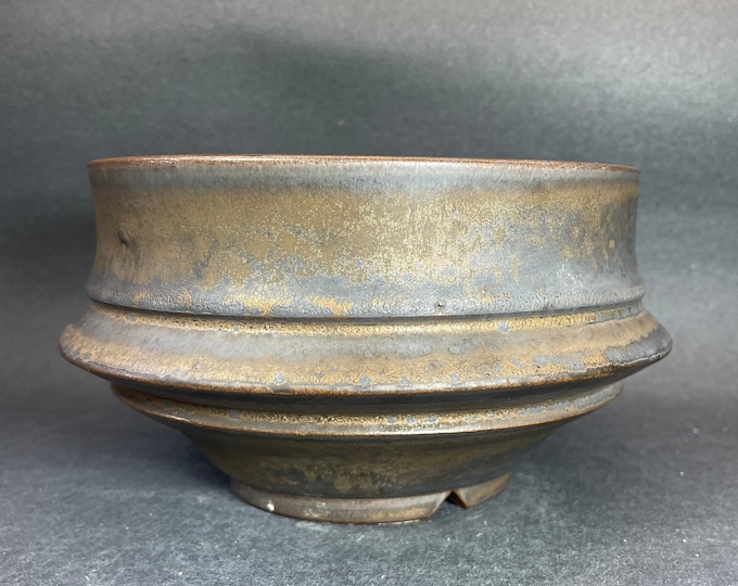 6inch W* 3.5 inch H/ High quality handmade ceramic pottery/Succulent Pot/Handmade Pot/Caudex Pot/Ceramic Pot/Planters/Black Pot/Cactus Pot