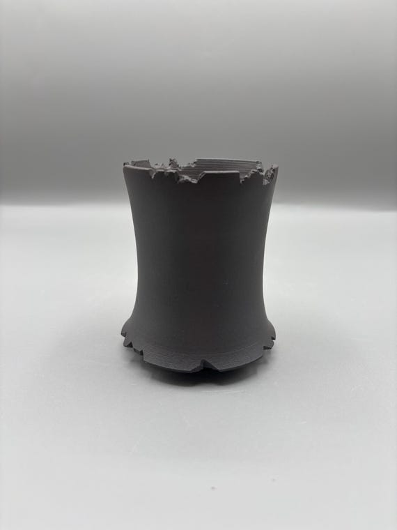 2.75 inch W* 3.75 inch H/ High quality handmade ceramic pottery/Succulent Pot/Handmade Pot/Caudex Pot/Ceramic Pot/Planter/Black Pot