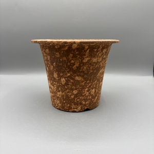 5 inch W* 4.75 inch H/ High quality handmade ceramic pottery/Succulent Pot/Handmade Pot/Caudex Pot/Ceramic Pot/Planter/Brown Pot