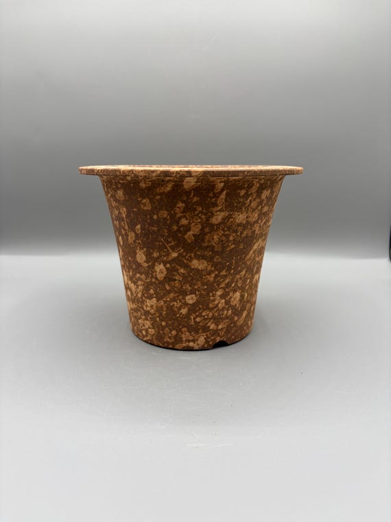 5 inch W* 4.75 inch H/ High quality handmade ceramic pottery/Succulent Pot/Handmade Pot/Caudex Pot/Ceramic Pot/Planter/Brown Pot