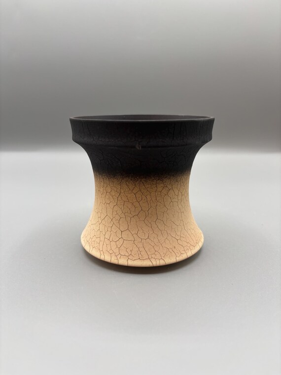 3.5 inch W* 3.5 inch H/ High quality handmade ceramic pottery/Succulent Pot/Handmade Pot/Caudex Pot/Ceramic Pot/Planter/Black Pot/Cactus Pot