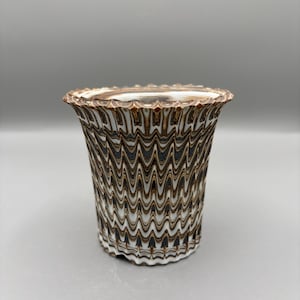 3,75 pulgadas de ancho * 4 pulgadas de alto / Maceta de cerámica hecha a mano de alta calidad / Maceta para suculentas / Maceta hecha a mano / Maceta de caudex / Maceta de cerámica / Maceta para macetas / Maceta