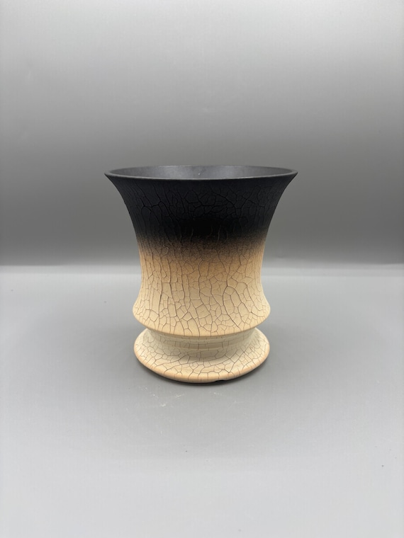 4.75 inch W* 5 inch H/ High quality handmade ceramic pottery/Succulent Pot/Handmade Pot/Caudex Pot/Ceramic Pot/Planter/Black Pot/Cactus Pot