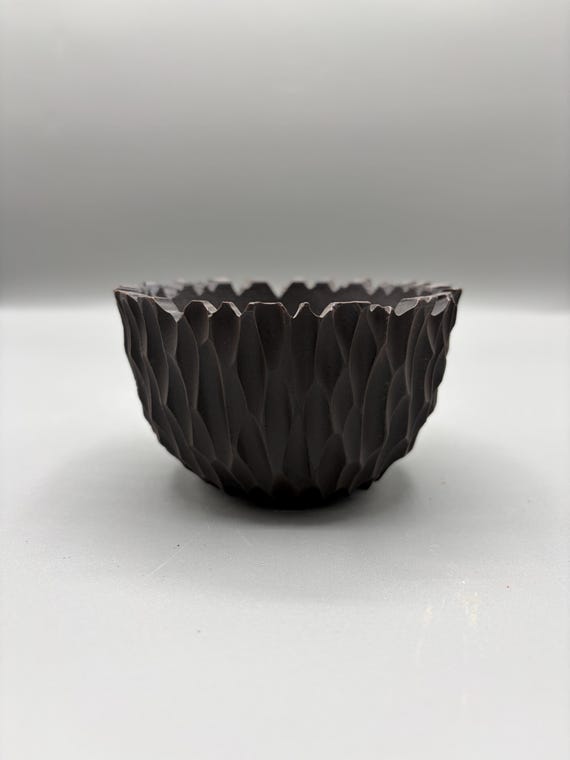 3.75 inch W* 2.5 inch H/ High quality handmade ceramic pottery/Succulent Pot/Handmade Pot/Caudex Pot/Ceramic Pot/Planter/Black Pot