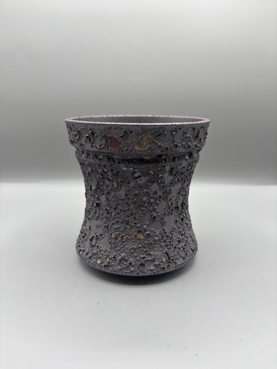 4.75 inch W* 5 inch H/ High quality handmade ceramic pottery/Succulent Pot/Handmade Pot/Caudex Pot/Ceramic Pot/Planter/Black Pot/Cactus Pot
