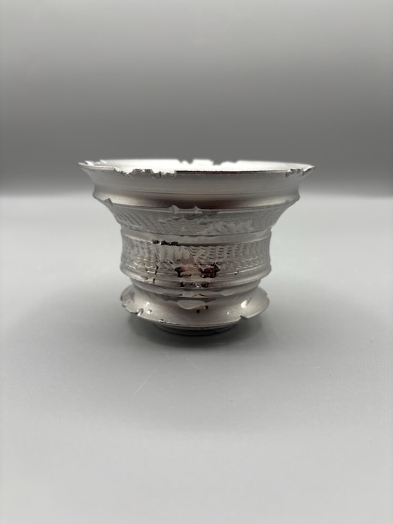 4 inch W* 2.75 inch H/ High quality handmade ceramic pottery/Succulent Pot/Handmade Pot/Caudex Pot/Ceramic Pot/Planter/Black Pot