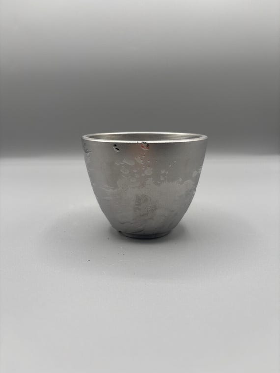 Handmade Ceramic Succulent Planter: Modern Pottery Pot (3.5x2.75 inch)