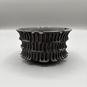 4 inch W* 2 inch H/ High quality handmade ceramic pottery/Succulent Pot/Handmade Pot/Caudex Pot/Ceramic Pot/Planter/Black Pot
