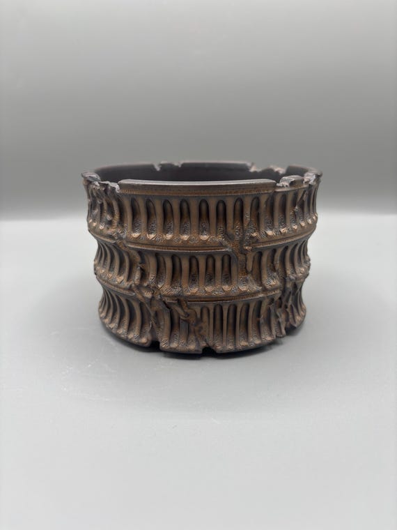 5 inch W* 3.25 inch H/ High quality handmade ceramic pottery/Succulent Pot/Handmade Pot/Caudex Pot/Ceramic Pot/Planter/Black Pot/Cactus Pot