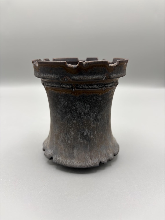 3.5 inch W* 3.5 inch H/ High quality handmade ceramic pottery/Succulent Pot/Handmade Pot/Caudex Pot/Ceramic Pot/Planter/Black Pot/Cactus Pot