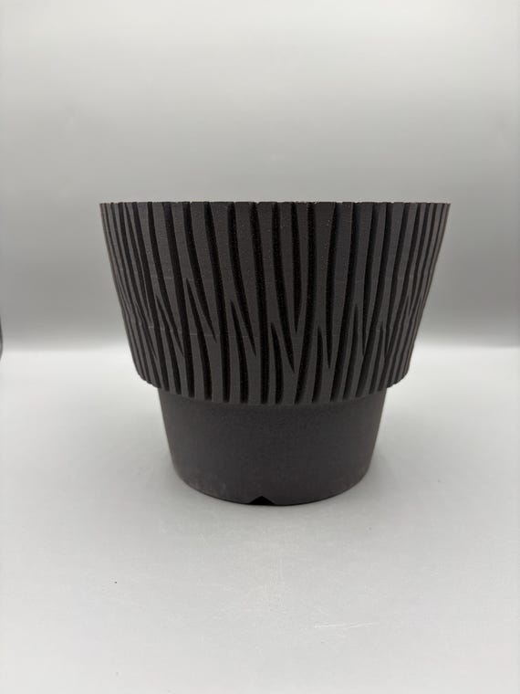 6.5 inch W* 5.5 inch H/ High quality handmade ceramic pottery/Succulent Pot/Handmade Pot/Caudex Pot/Ceramic Pot/Black Pot/Cactus Pot