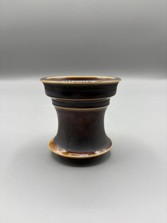 2.25 inch W* 2.25 inch H/ High quality handmade ceramic pottery/Succulent Pot/Handmade Pot/Caudex Pot/Ceramic Pot/Planter/Brown Pot