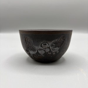 3,75 pulgadas de ancho x 2 pulgadas de alto / Maceta de cerámica hecha a mano de alta calidad / Maceta para suculentas / Maceta artesanal / Maceta de caudex / Maceta de cerámica / Jardinera / Maceta negra