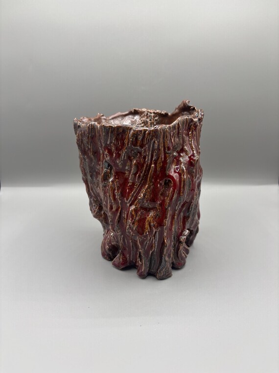 5 inch W* 5.5 inch/ High quality handmade ceramic pottery/Succulent Pot/Handmade Pot/Caudex Pot/Ceramic Pot/Black Pot/Cactus Pot