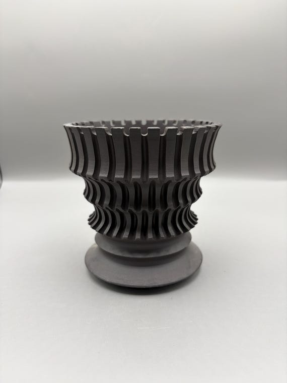 4.5 inch W* 4.5 inch H/ High quality handmade ceramic pottery/Succulent Pot/Handmade Pot/Caudex Pot/Ceramic Pot/Planter/Black Pot