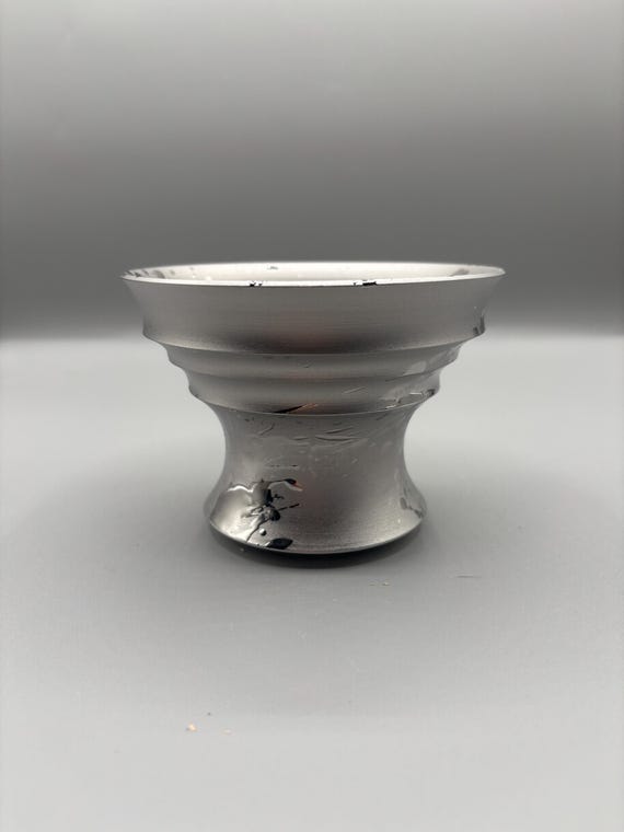 4.5 inch W* 3.25 inch H/High quality handmade ceramic pottery/Succulent Pot/Handmade Pot/Caudex Pot/Ceramic Pot/Planter/Black Pot/Cactus Pot