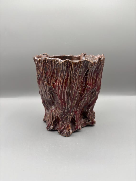 5 inch W* 5.75 inch H/ High quality handmade ceramic pottery/Succulent Pot/Handmade Pot/Caudex Pot/Ceramic Pot/Planter/Black Pot/Cactus Pot