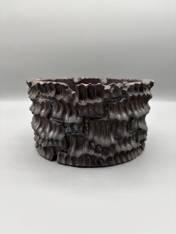 5 inch W* 3 inch H/ High quality handmade ceramic pottery/Succulent Pot/Handmade Pot/Caudex Pot/Ceramic Pot/Black Pot/Cactus Pot