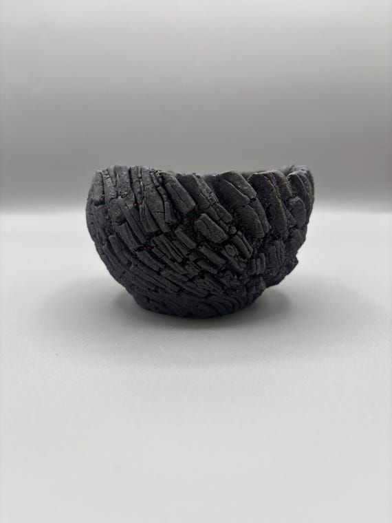 4.25 inch W* 2.5 inch H/High quality handmade ceramic pottery/Succulent Pot/Handmade Pot/Caudex Pot/Ceramic Pot/Planter/Black Pot/Cactus Pot