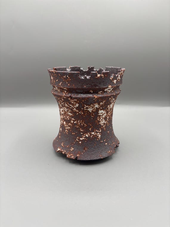 4 inch W* 5 inch H/ High quality handmade ceramic pottery/Succulent Pot/Handmade Pot/Caudex Pot/Ceramic Pot/Planter/Black Pot/Cactus Pot