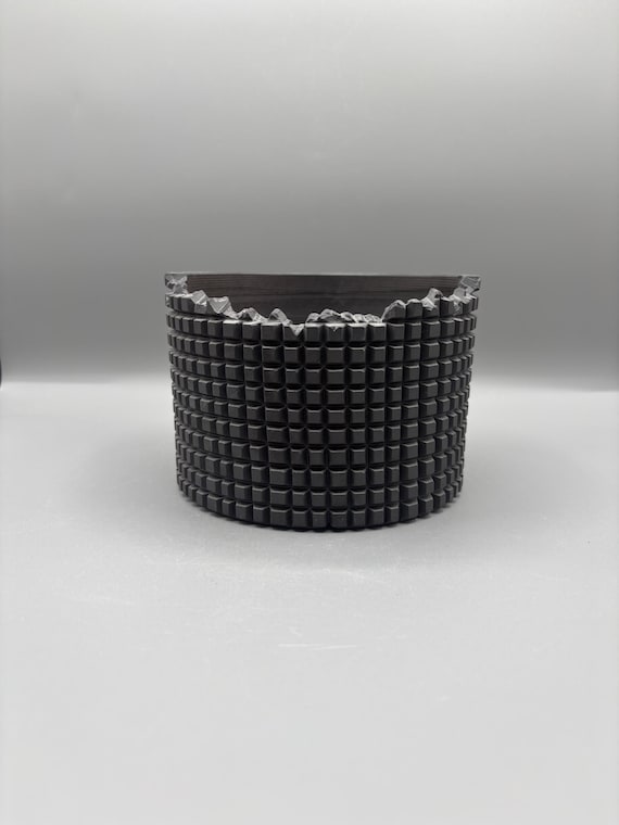 5.5 inch W* 3.75 inch H/ High quality handmade ceramic pottery/Succulent Pot/Handmade Pot/Caudex Pot/Ceramic Pot/Planter/Black Pot