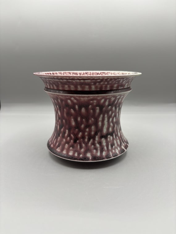 5 inch W* 4 inch H/ High quality handmade ceramic pottery/Succulent Pot/Handmade Pot/Caudex Pot/Ceramic Pot/Planter/Black Pot/Cactus Pot