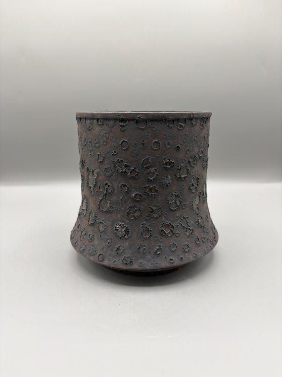 4 inch W* 5 inch H/ High quality handmade ceramic pottery/Succulent Pot/Handmade Pot/Caudex Pot/Ceramic Pot/Black Pot/Cactus Pot