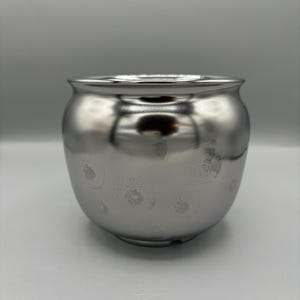 5 Zoll B * 4,5 Zoll H / Hochwertige handgefertigte Keramikkeramik/Sukkulententopf / Handgemachter Topf / Caudex-Topf / Keramiktopf / Pflanzentopf / Splittertopf