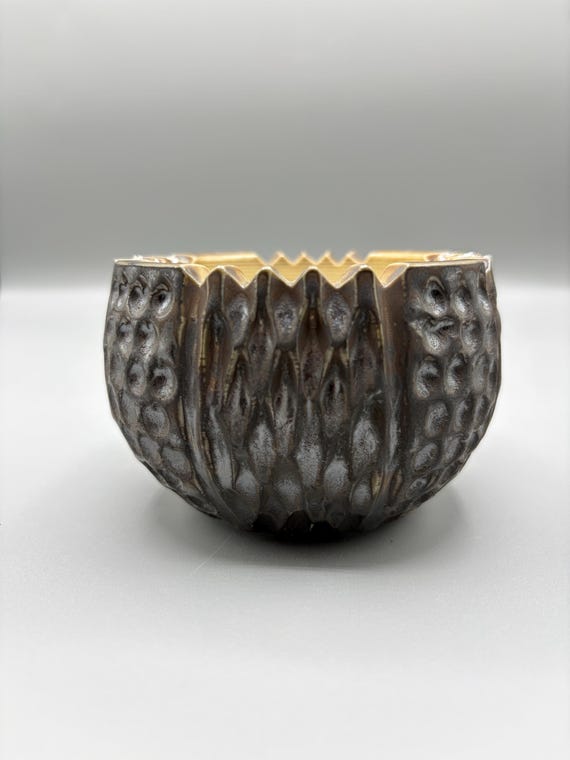 3 inch W* 2.5 inch H/ High quality handmade ceramic pottery/Succulent Pot/Handmade Pot/Caudex Pot/Ceramic Pot/Black Pot/Cactus Pot