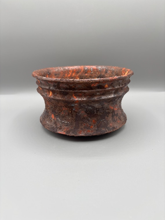 6 inch W* 3.25 inch H/ High quality handmade ceramic pottery/Succulent Pot/Handmade Pot/Caudex Pot/Ceramic Pot/Planter/Black Pot/Cactus Pot