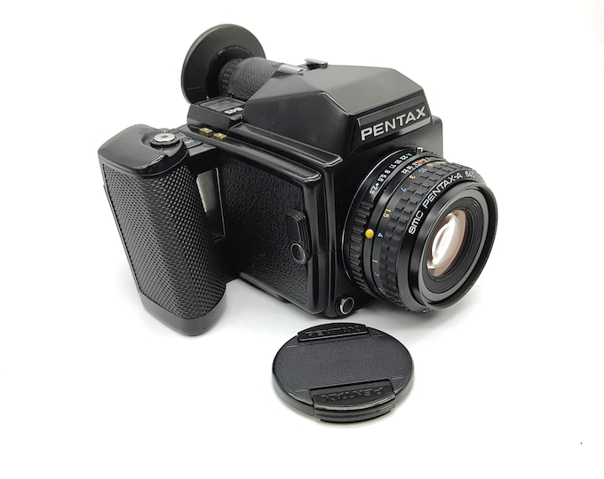 Pentax 645 Medium Format Camera With 75mm F/2.8 Lens. Fully Tested Etsy