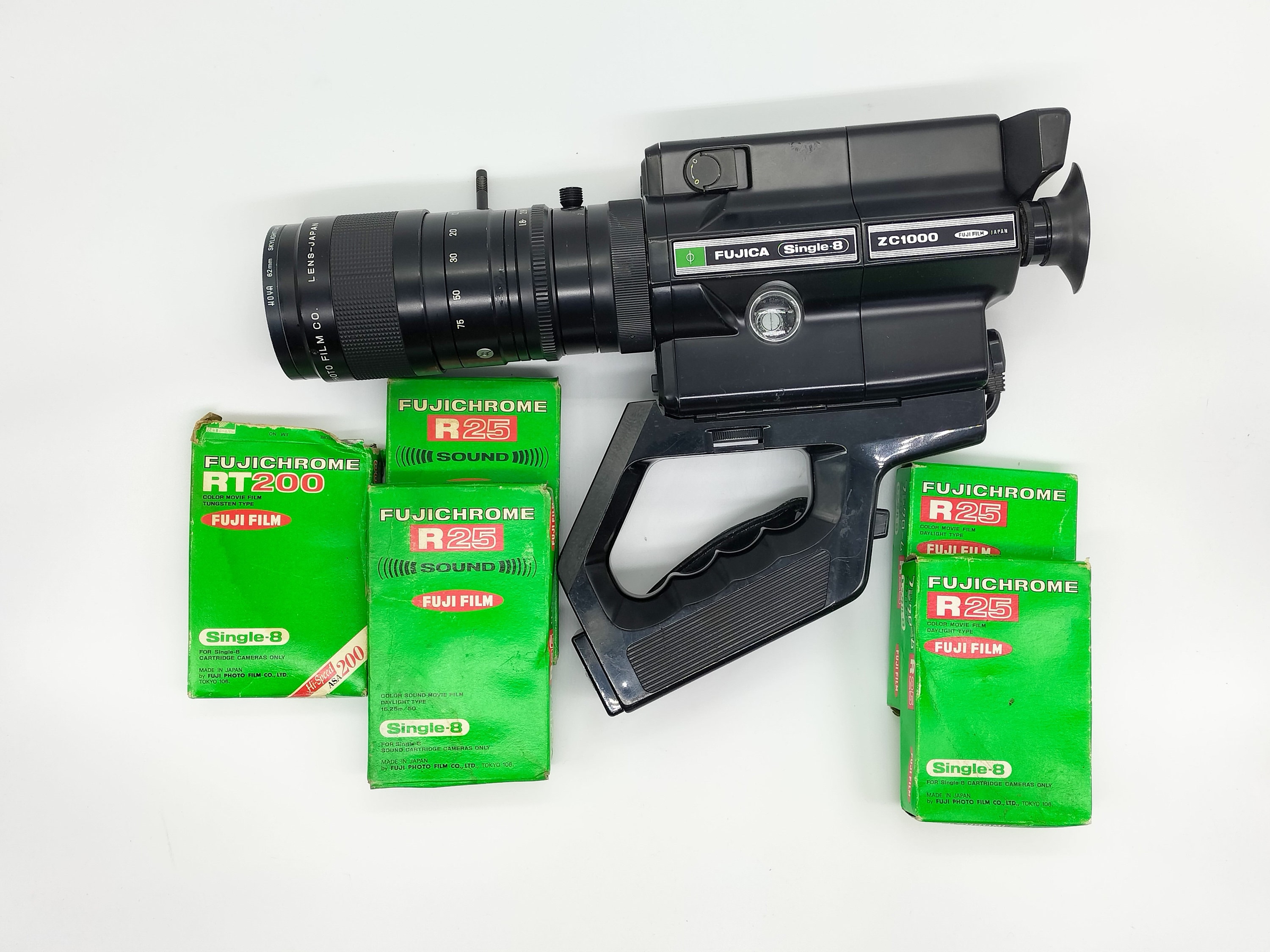 【美品・動作〇】FUJICA Single-8 ZC1000 8ミリカメラ FUJICA Single-8 ZC1000