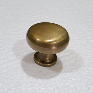 40 mm ヴィンテージ ビッグ クラシック 真鍮 ラウンドノブ キャビネット 引き出しハンドル ノブ プル ハードウェア