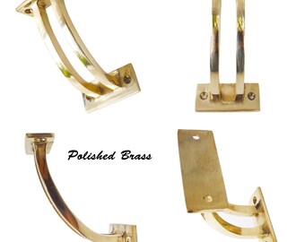 2 PZ STAFFE Corrimano Per Scale Interne Ringhiera In Acciaio Inox EUR