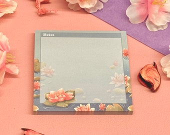 Lotus Cute Aesthetic Sticky Note