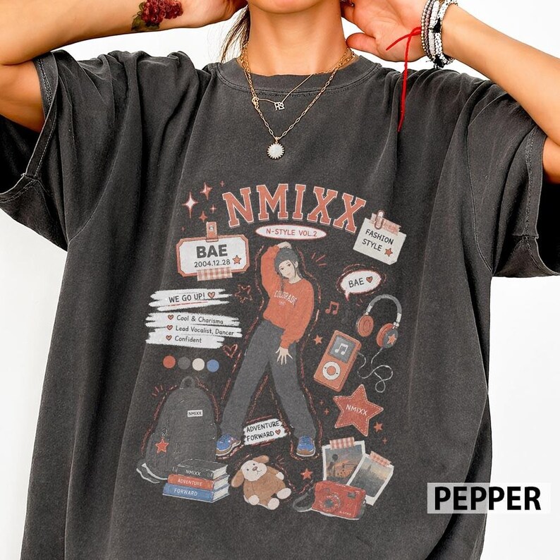 Bae NMIXX Shirt, Nmixx Bae Kpop Tee, Nmixx Retro Graphic Shirt, Nmixx ...