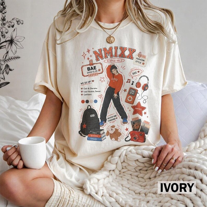 Bae NMIXX Shirt, Nmixx Bae Kpop Tee, Nmixx Retro Graphic Shirt, Nmixx ...