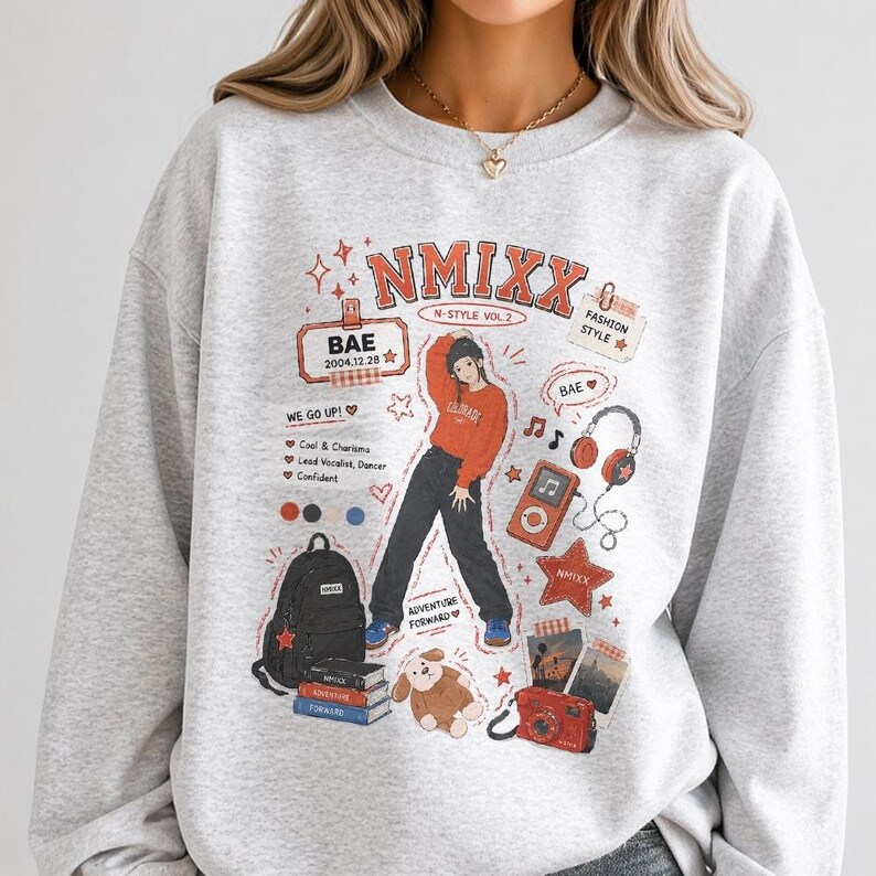 Bae NMIXX Shirt, Nmixx Bae Kpop Tee, Nmixx Retro Graphic Shirt, Nmixx ...