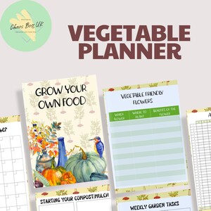 Grow Your Own Food | 110-Page Vegetable Garden Planner PDF image 1