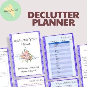 Declutter Your Home | 286-Page Ultimate Home Organization Planner PDF