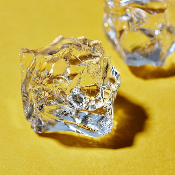 12 pièces de fausse glace en silicone flottante pour ensembles de films et de photographie