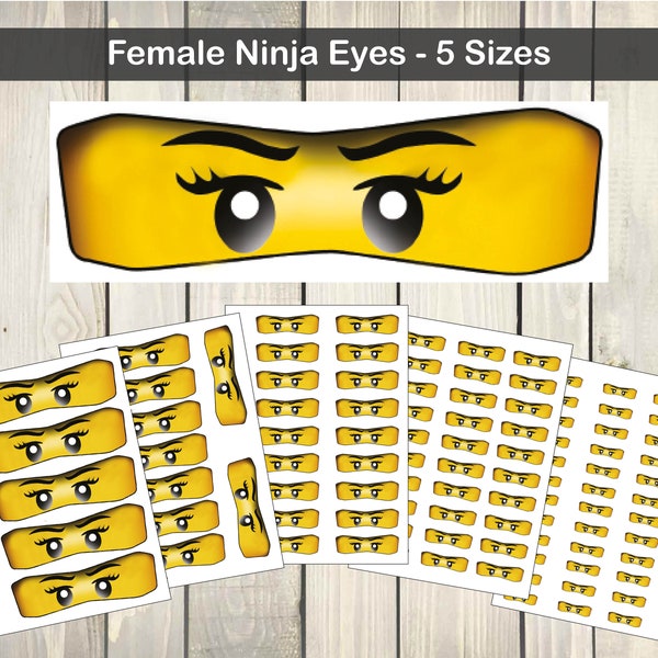 Ninjago Eyes - Etsy
