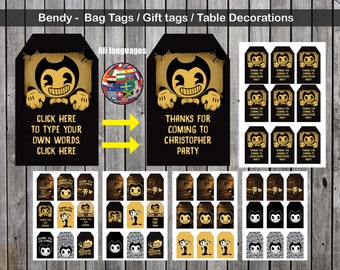 Bendy and The Ink Machine TAGS