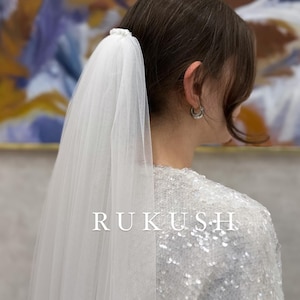 Soft Wedding Veil/ Soft Bridal Weil/ Bridal Weil