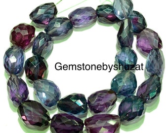 Rare To Find~~Alexandrite Gemstone Beads Alexandrite Faceted Nuggets Beads Color Changing Alexandrite Stone Beads Alexandrite Nugget Jewelry